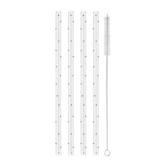 Eulenschnitt gl-061 Glashalme Punkte 20cm Bild1