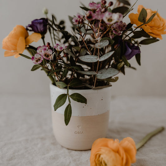 Eulenschnitt pot-044-ve Becher Oma Bild2