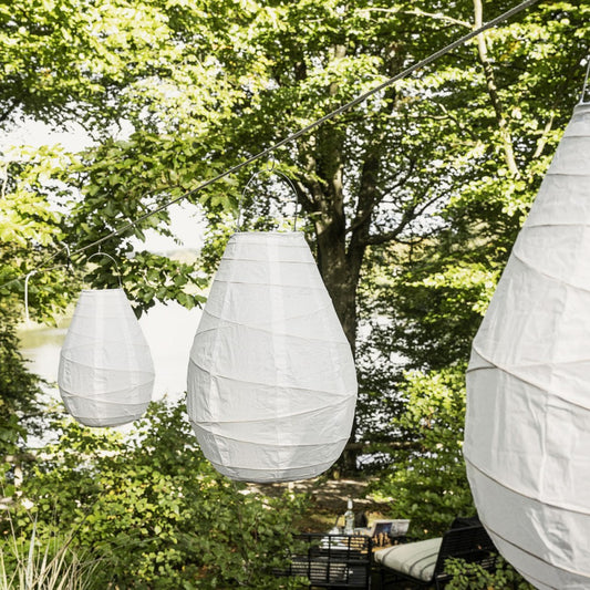 House Doctor Hb0050 Laterne Drop weiss-4