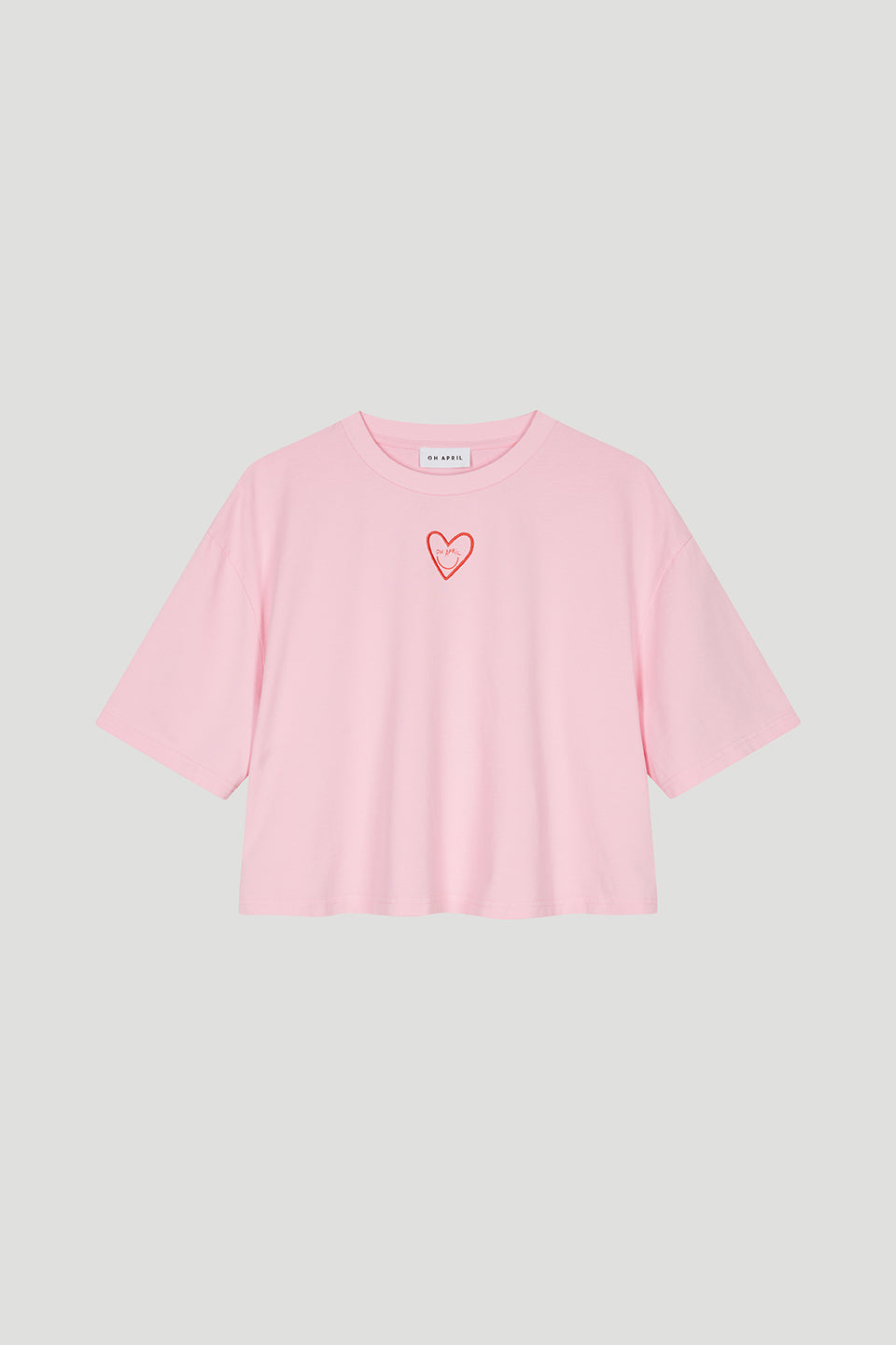 OH APRIL - Cropped T-Shirt ''Heart''