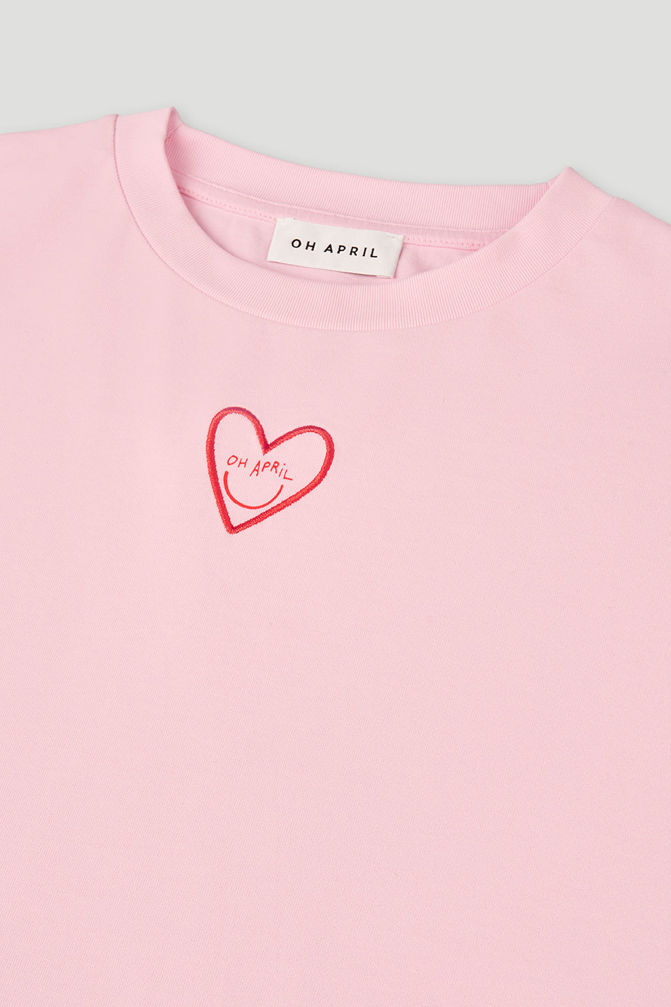 OH APRIL - Cropped T-Shirt ''Heart''