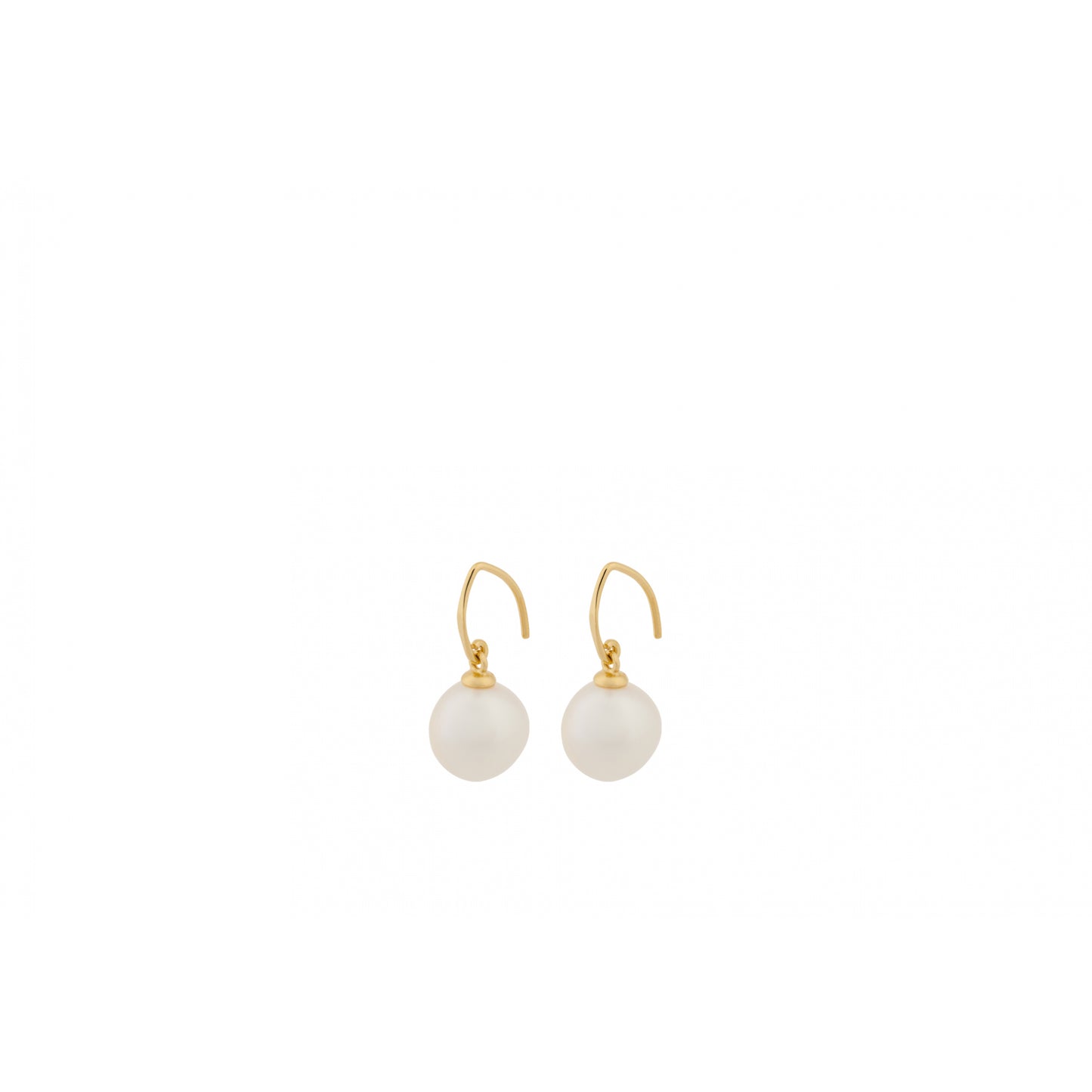 Pernille Corydon Jewellery Ohrringe e-258-gp Lagoon Earhooks Pearl 10mm Bild2
