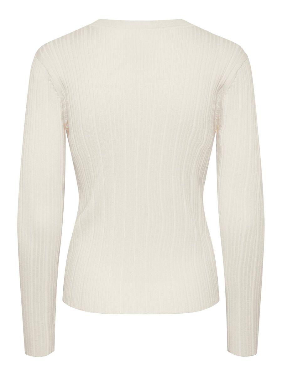 YAS Damen Cardigan 26032746 YASEASE whitecap gray-2