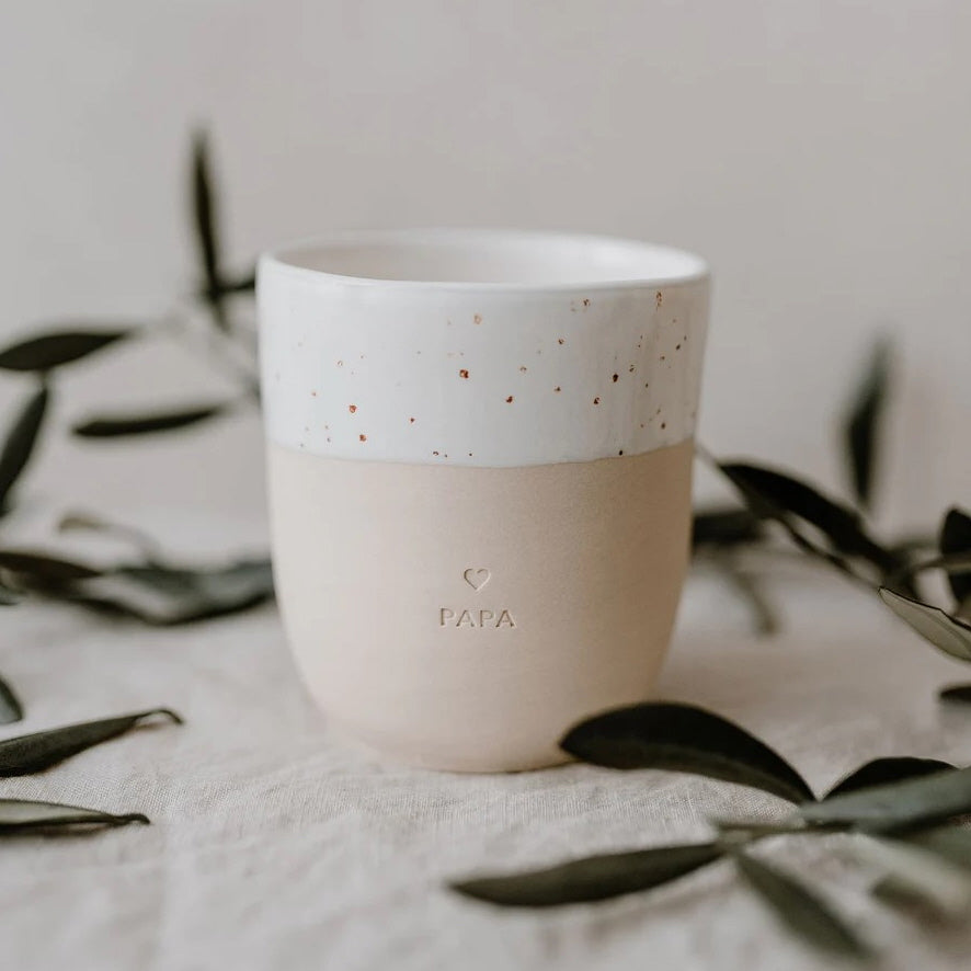 EULENSCHNITT - Becher ''Papa''