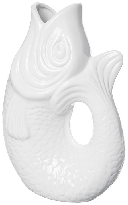 MONSIEUR CARAFON - Fischvase ''Weiß''
