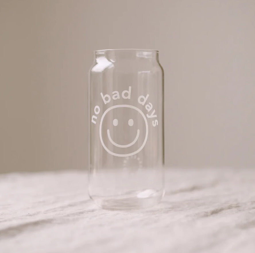 EULENSCHNITT - Trinkglas ''No bad days''