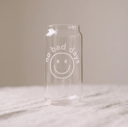 EULENSCHNITT - Trinkglas ''No bad days''