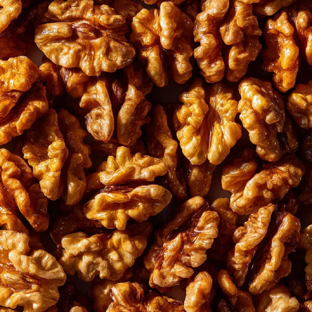 Kandierte Walnuss Ahornsirup Popcorn