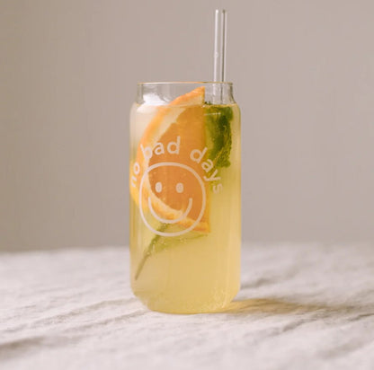 EULENSCHNITT - Trinkglas ''No bad days''