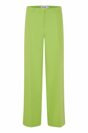 ICHI Damen Hose 20117838-150341 IHLEXI parrot green Bild2