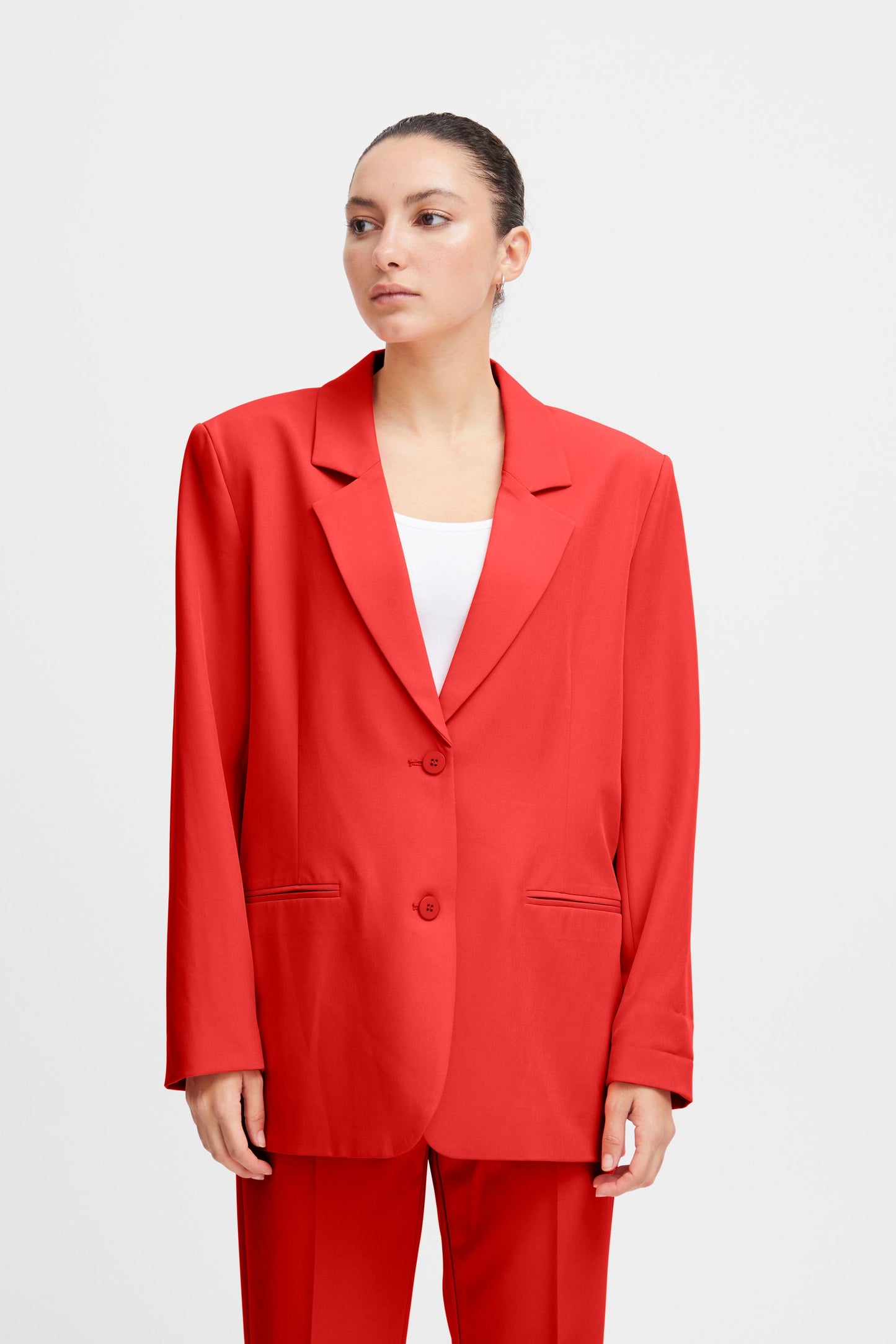 ICHI Damen Jacke 20118548-171656 IHLEXI hot coral Bild3