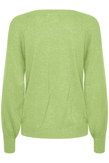 ICHI Damen Pullover 20110711-150341 IHMOPAZ parrot green Bild1