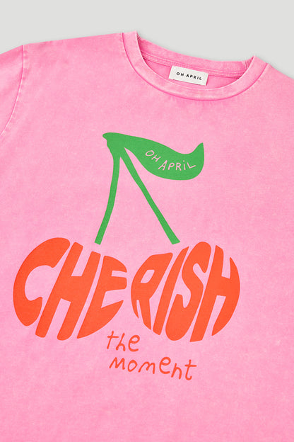 OH APRIL - Boyfreind T-Shirt ''Cherish''