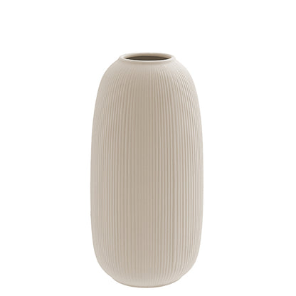 Storefactory  388108 ABY ceramic vase beige Bild1