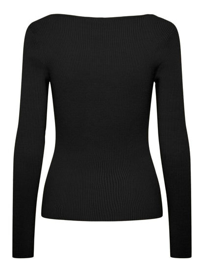 YAS Damen Oberteil 26031556 YASNOMI black-3