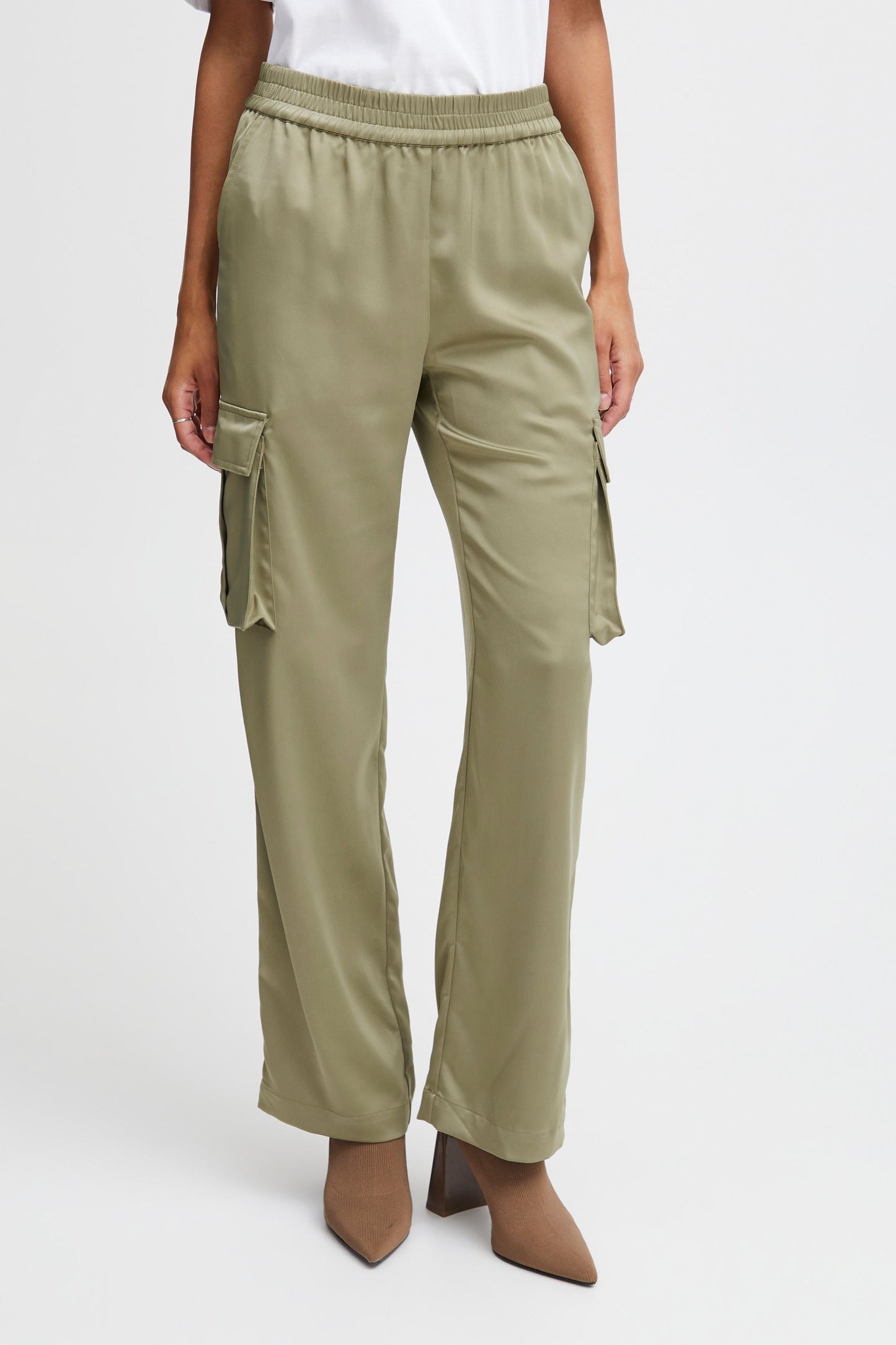 b.young Damen Hose 20814261-170620 BYESTO CARGO aloe Bild4