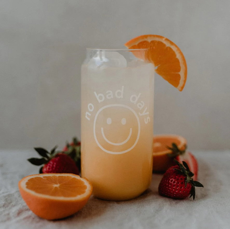 EULENSCHNITT - Trinkglas ''No bad days''