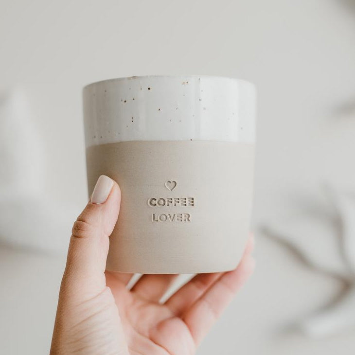 EULENSCHNITT - Becher ''Coffee Lover''